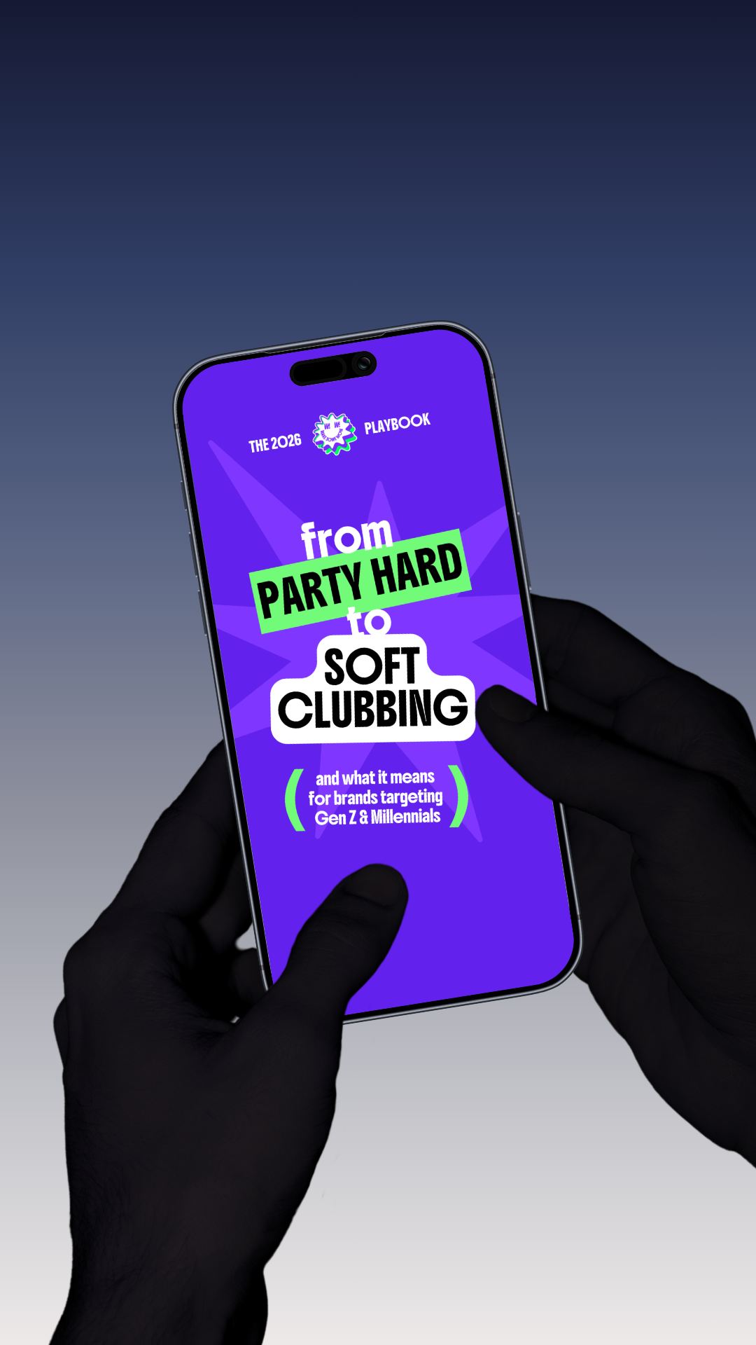 The 2026 Soft Clubbing Playbook on a phone